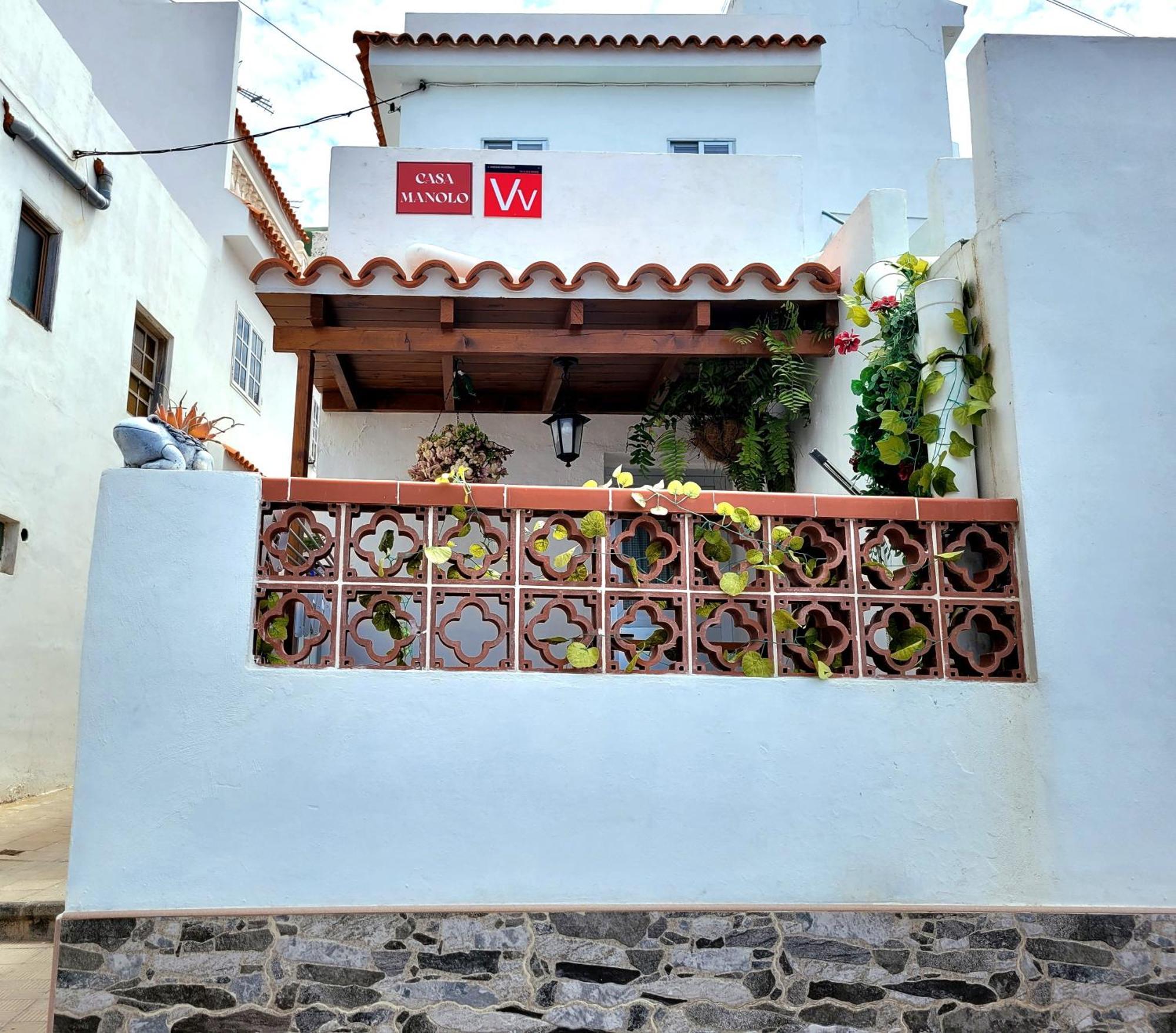 Casa Manolo Paraiso Beach Trail Almaciga Exterior foto